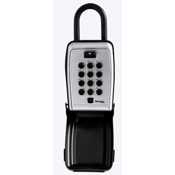 NEW Master Lock Door Knob Handle Combination Push Button Lock Box HEAVY 5422D - Picture 2 of 5